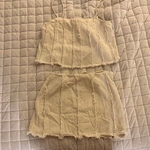 Stylish Cream Women's Top